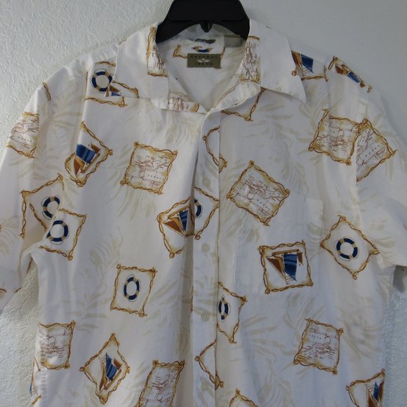 Natural Issue Shirt Sz L Nautical Sailboat Canada - Picture 2 of 14